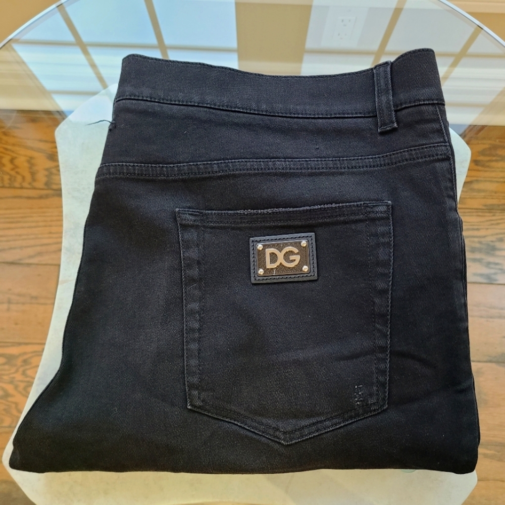 👨🏻‍💼⚜️ NWOT DOLCE&GABBANA 👑 Black Skinny Jeans - Sizes 38” and 40"